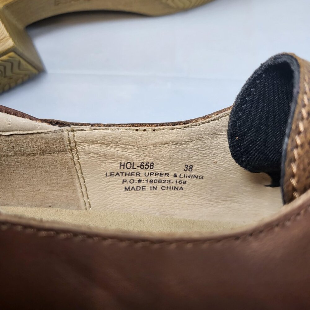 Alegria Holli Leather Clog Size 38 EU Hazelnut - Picture 8 of 8